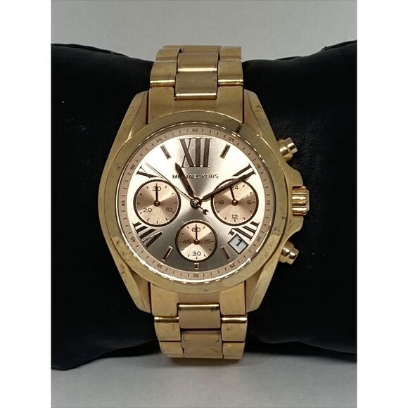 Michael Kors MK5799 Women's Stainless Steel Analog Dial Quartz Wrist Watch JK265 - Picture 1 of 12